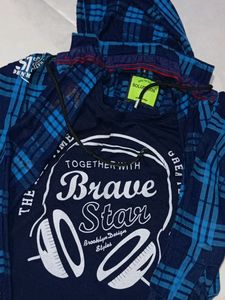 Huddy N Shirt Only Blue Available