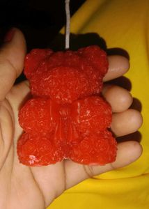 Bautiful teddy Candel  combo of 2
