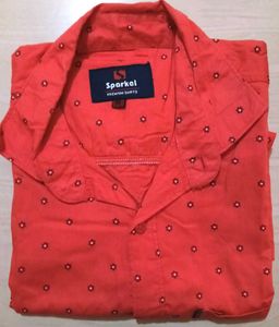 Stylish Red Sparkel Shirt
