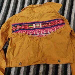 Boho Embroidered Jacket