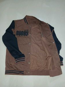 Vintage Brown Varsity Jacket