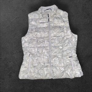 Floral Padded Vest