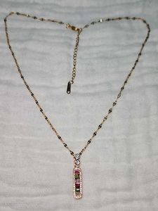 Rosegold Anti Tarnish Chain Pendant @150
