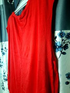 MTV Red Graphic Tank Top