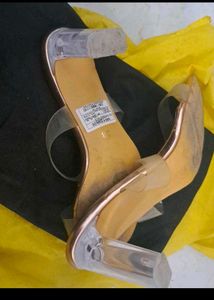Sneak A Peak Sandal/heel