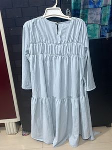 🩵Beautiful Flared Long Top Sky Blue🩵
