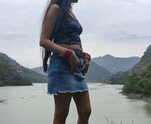 Combo Of Short Skirt &amp; Crop Top