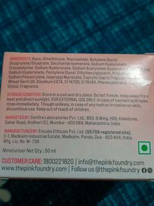 Pink Foundry 72Hr Gel Moisturizer