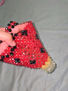 Watermelon Beaded Handbag