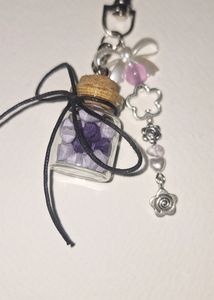 Cute Star Jar Charm (Purple)