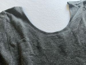 Grey Womens Thermals Top
