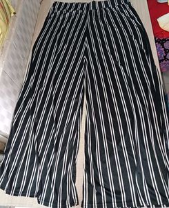 Striped Wide Leg Pants Plazo Daily Waresoftfreesiz