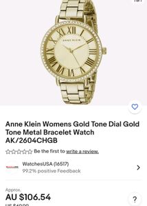 Anne Klein Watch around strap