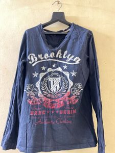 Black Full Sleeves T-shirt