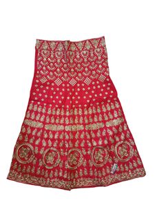 Full Zari Work Wedding Lehenga