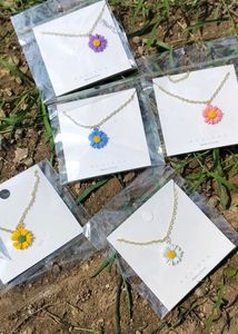 Plucked Daisy Necklace