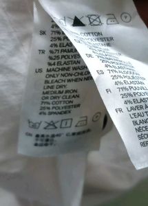 Chic H&amp;M White Puff Sleeve Shirt – EUR 42