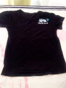 Cotton T Shirt Of Half Sleeve