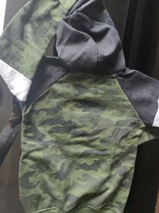 Boys Army Print Tshirt
