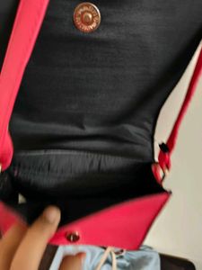Sling Bag Rose Colour For Women.