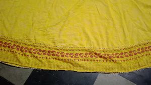 Ethnic Yellow Printed Kurta