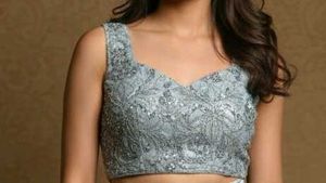 Sequin Lehenga Choli Set