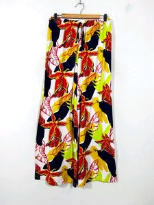 Multicolour Printed Active Pant (Women)
