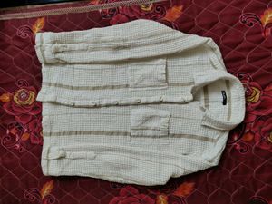 Striped Waffle Shirt