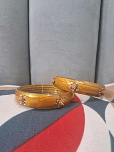 🏵Yellow-Gold Bangles🏵