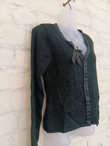 Black Cute Cardigan
