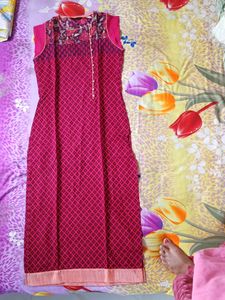 WOMEN NEW COTTON KURTA WITHOUT TAG