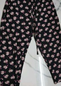Printed Pajama Pants