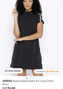 Adidas long T-Shirt Dress