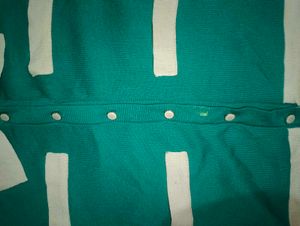 Striped Green Polo T-Shirt