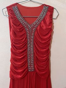 Red Long Gown