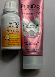 Lacto Calamine serum & Pond's Face Wash