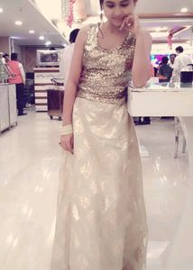 Ethnic Golden Skirt