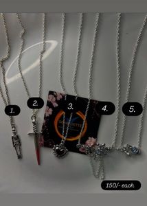 anti-tarnished silver necklace