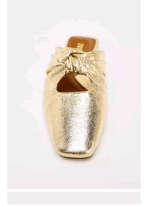 *New* Zara Gold Mules