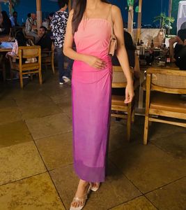 Purple Ombre Bodycon Dress