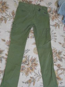 Olive Green Cargo Pants