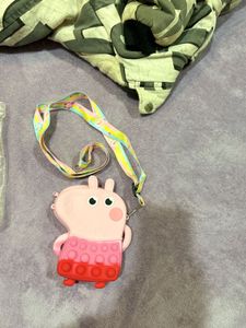 Peppa Pig Pop It Bag🎀💖