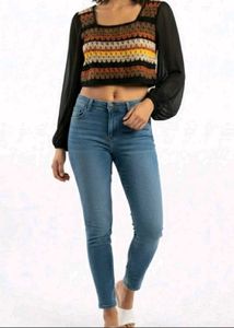 ✨Crochet Detail Crop Top✨