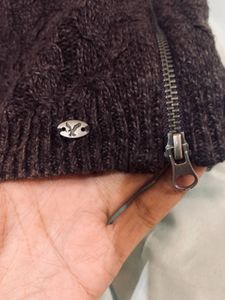 Dark Coffee Brown Sweater