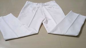 White Formal Pants