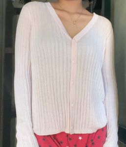 Pink Long Sleev Top