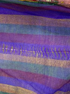 diwali Chanderi Silk Saree Zari work