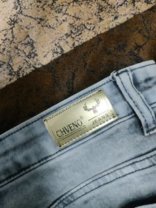 Grey Distressed Jeans For Women