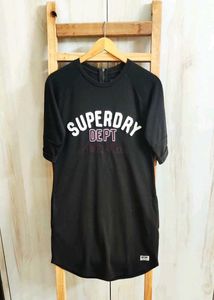 Charcoal Colour Swift Long Top Size-34