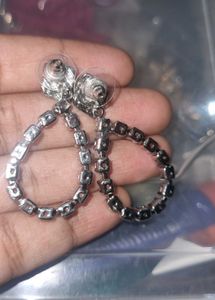 New Sparkling Hoop Earrings